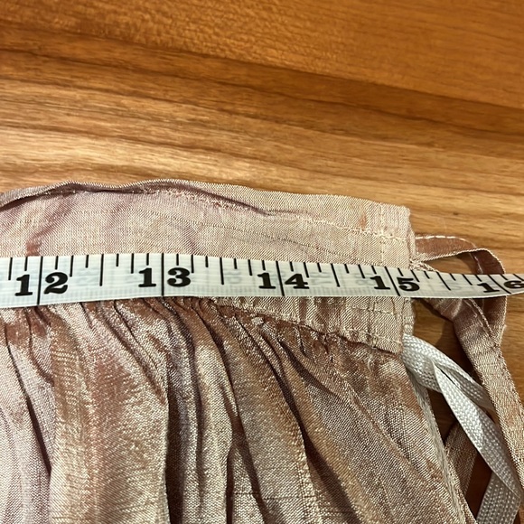 Soft Surroundings gold skirt sized PS - Picture 5 of 5